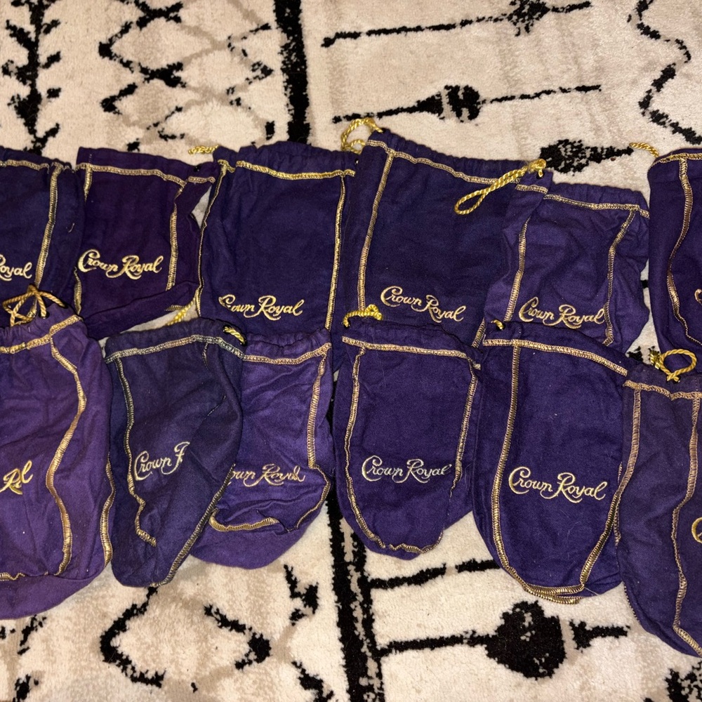 Purple Kids Bottoms with Gold Accents